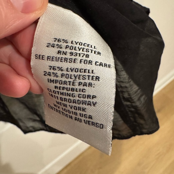 Jason Wu sheer black ruffle blouse - Picture 4 of 4